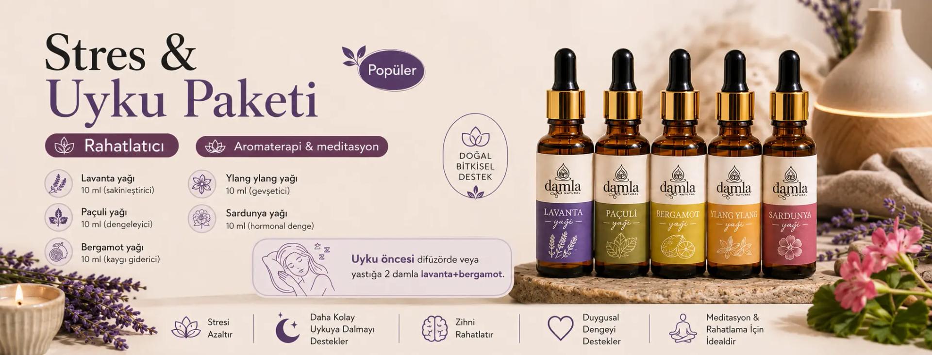 Stres ve uyku paketi