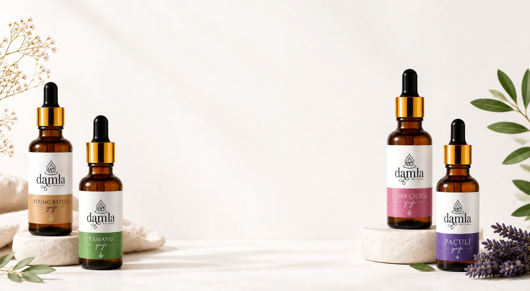 Damla Natural doğal bakım yağları