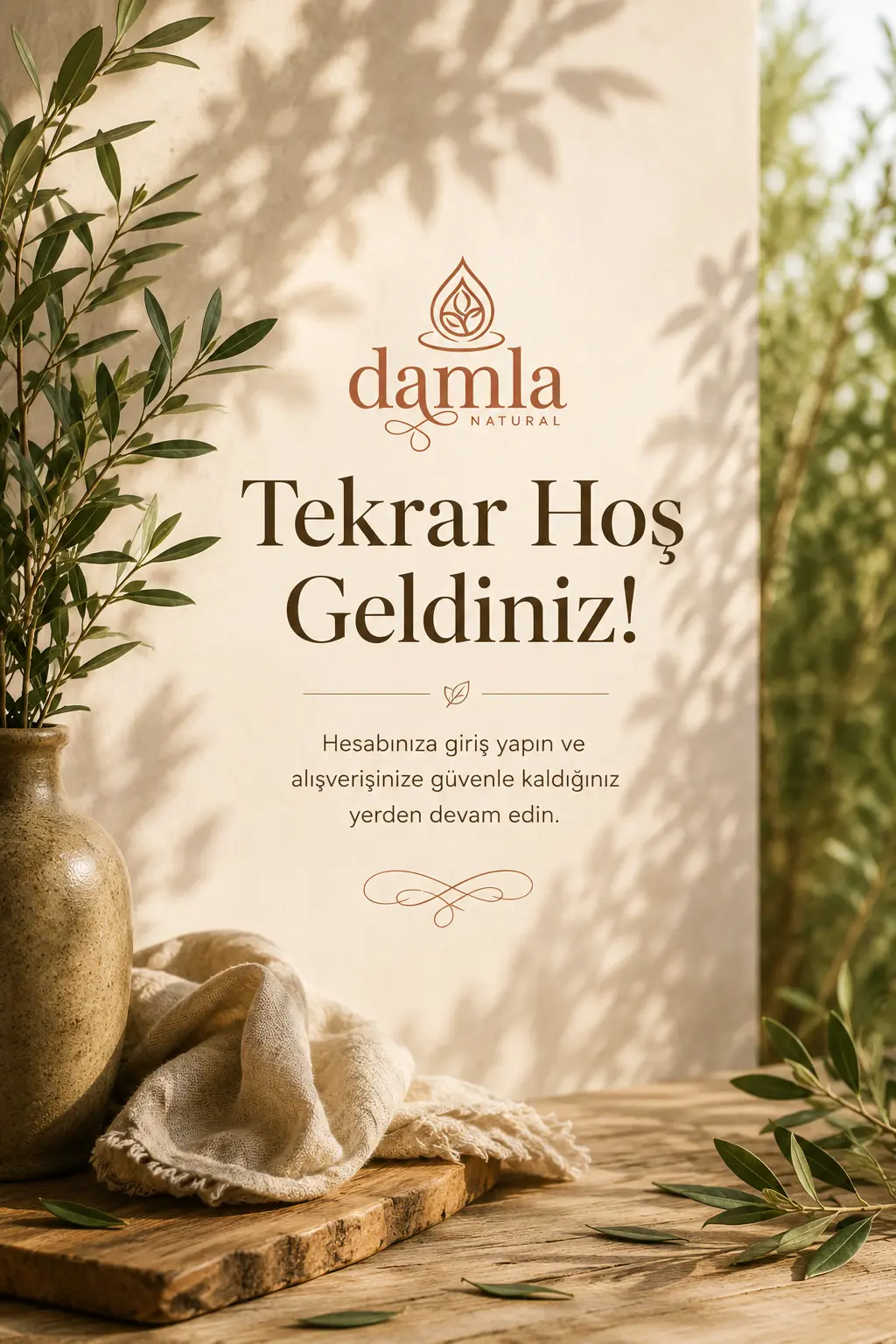 Doğal yağlar ve spa atmosferi